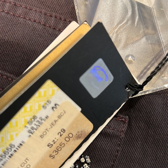 ROBERTO CAVALLI BRAND NEW W TAGS JEABS…SIZE 29…AUTHENTIC W SECURITY HOLOGRAM - Picture 12 of 14